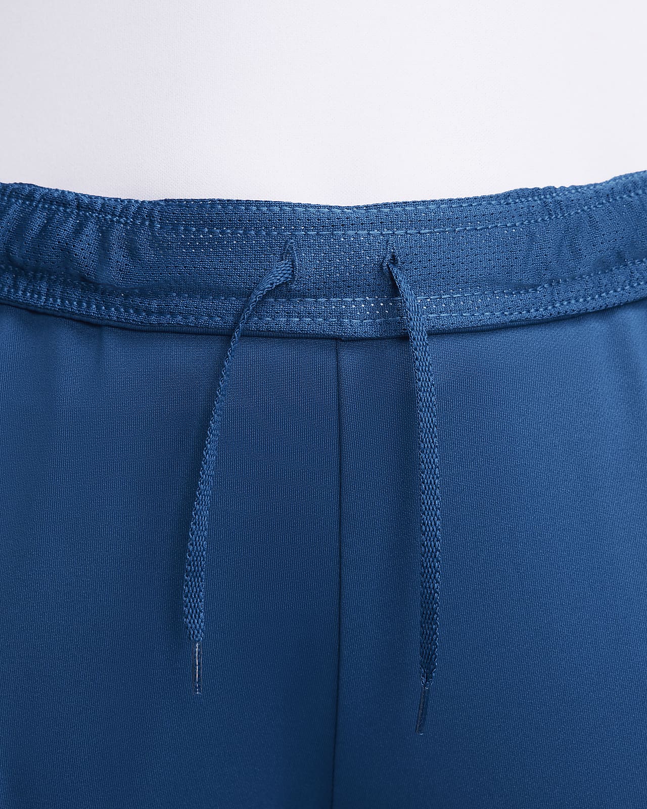 Nike Dri-Fit Blue Pants Activewear Soccer Football Women sz Medium Ankle  Zipper