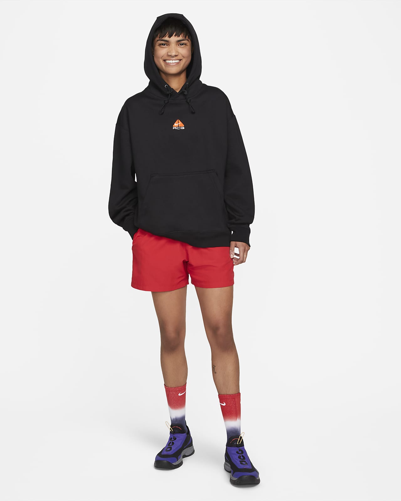 nike ace fleece pullover men's hoodie