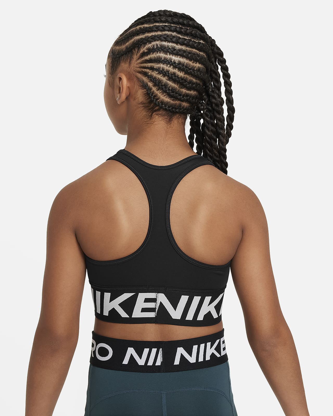 Brassière de sport femme Nike Pro Dri-fit Swoosh noir - Respirant - Sans  manche - Fitness - Running Noir - Cdiscount Sport