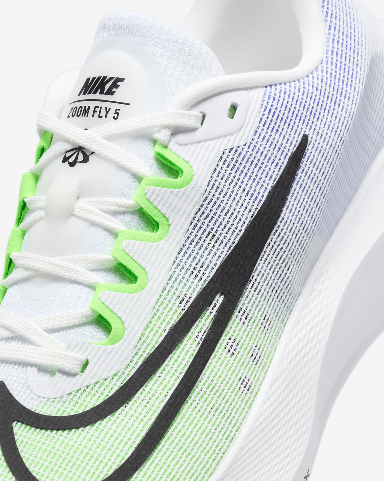 Tênis Nike Zoom Fly 5 Feminino - Preto/Branco