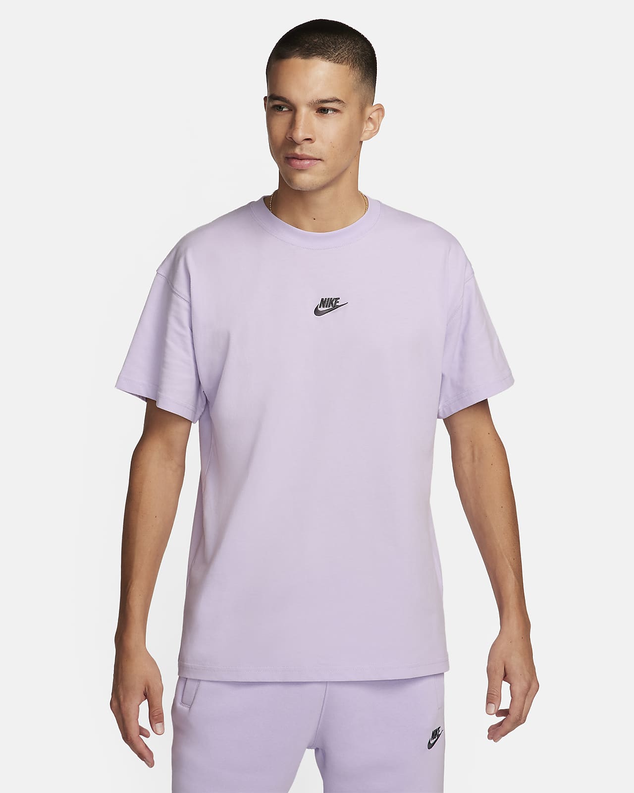 mauve nike shirt