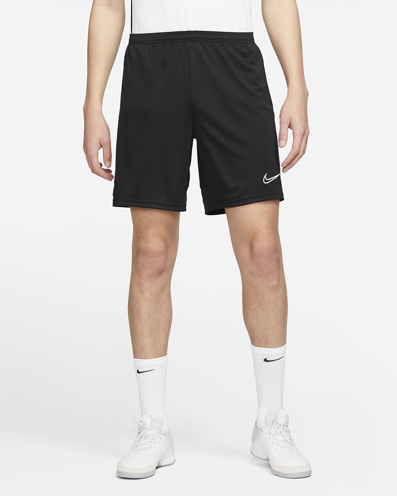nike white football shorts