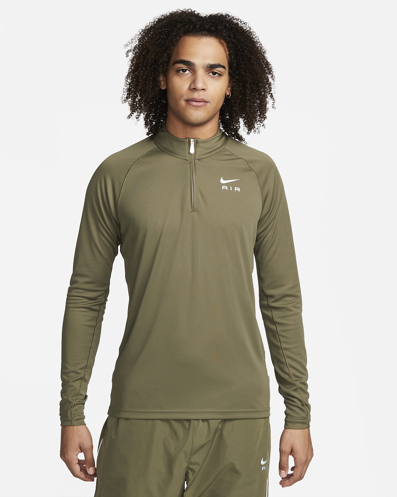 Nike Sportswear Air Men's 1/4-Zip Polyknit Top. Nike GB