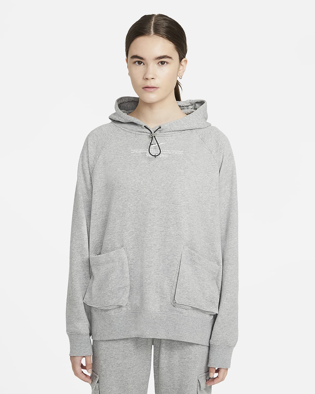 french terry hoodie nike