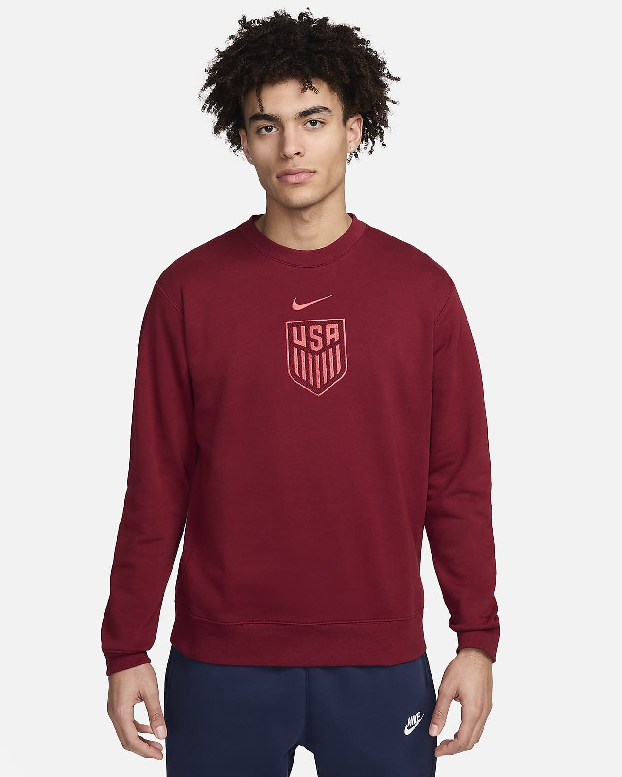 USMNT Club Men's Nike Soccer Crew-Neck Sweatshirt