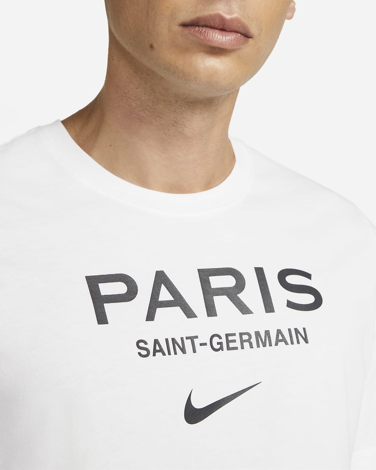 パリ サンジェルマン スウッシュ メンズ サッカー Tシャツ