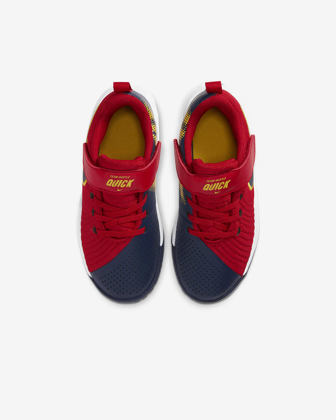 nike team hustle rouge