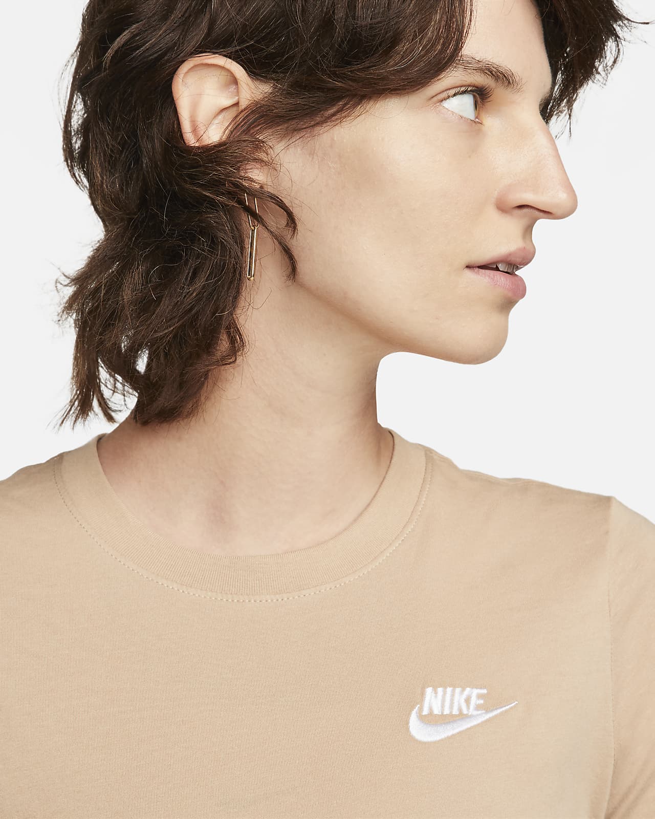 T-Shirt Nike Team Club 20 pour Femme - CW6967-100 - Blanc