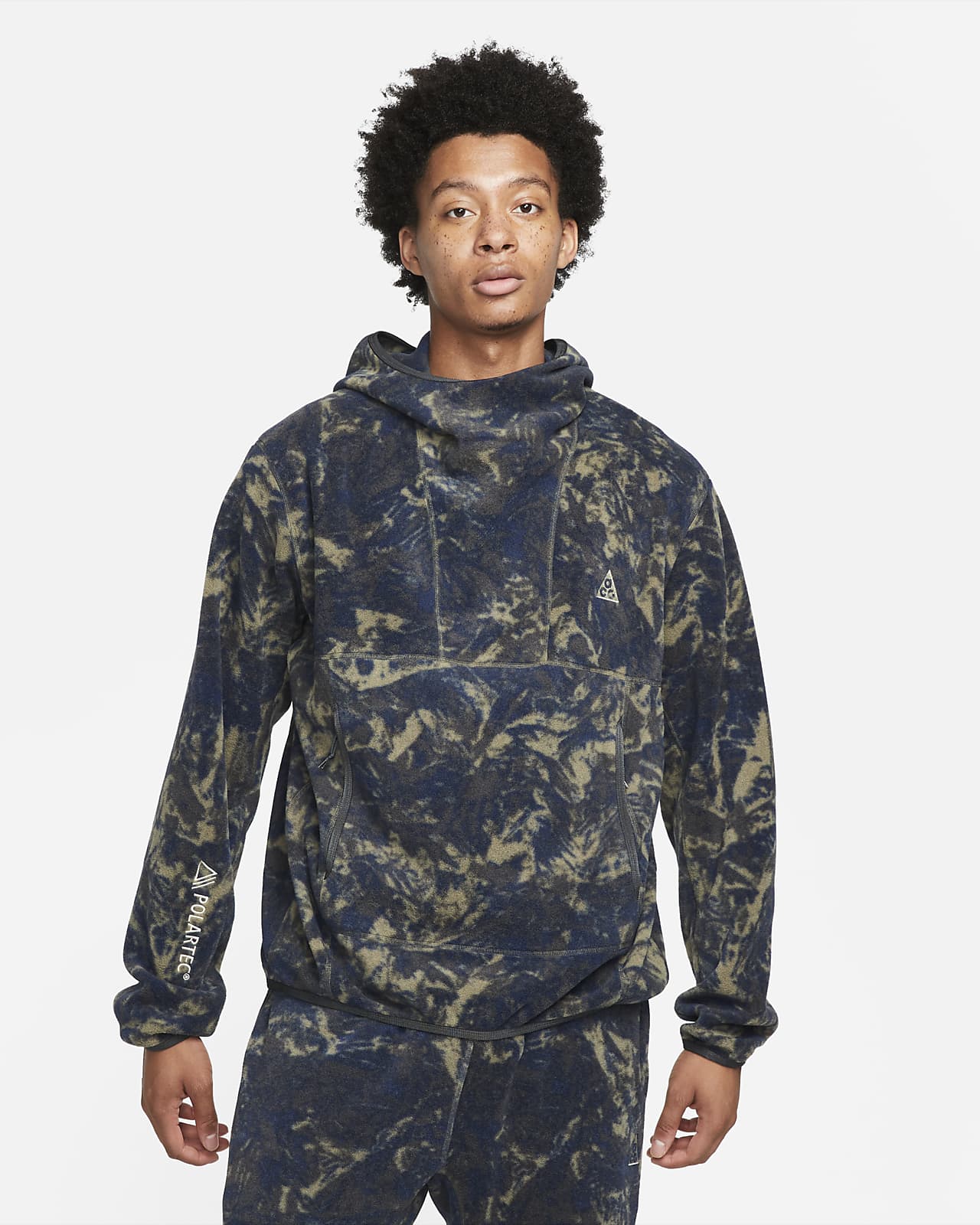 Nike ACG Therma-FIT "Wolf Tree" Men's All-over Print Pullover Top