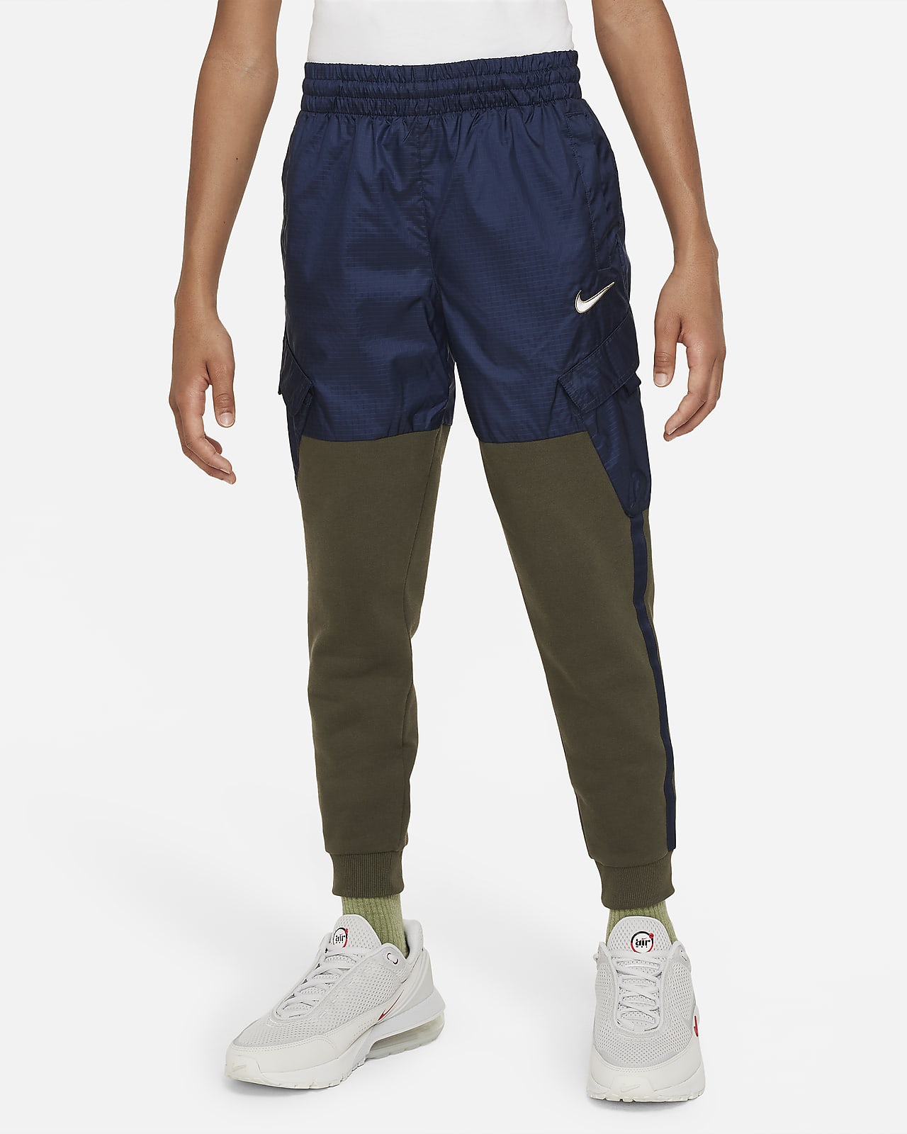 Pants de tejido Fleece para ni os talla grande Nike Outdoor Play EasyOn
