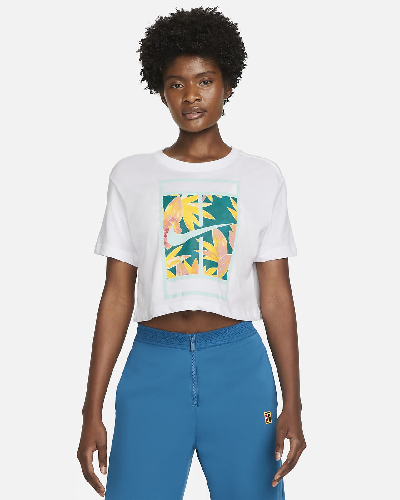 Nike Dri-FIT Slam Women's Cropped T-Shirt