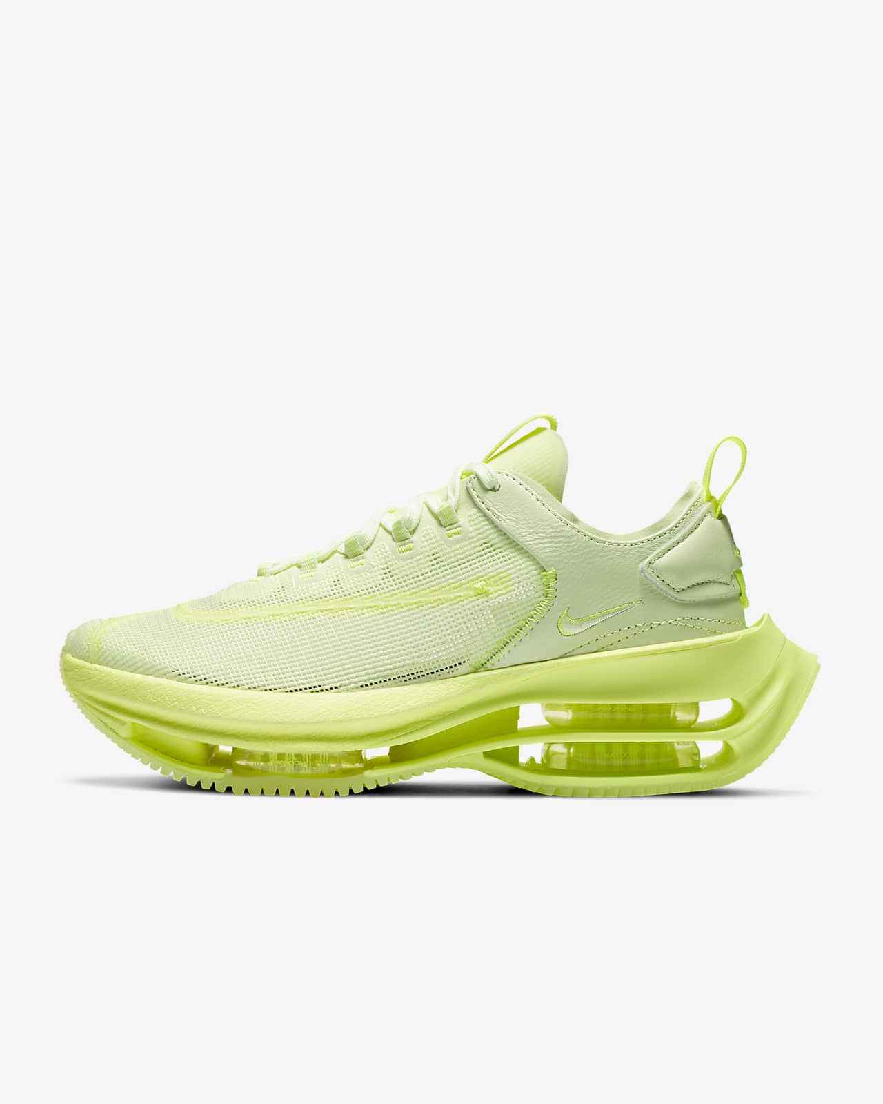 nike zoom double stacked volt black