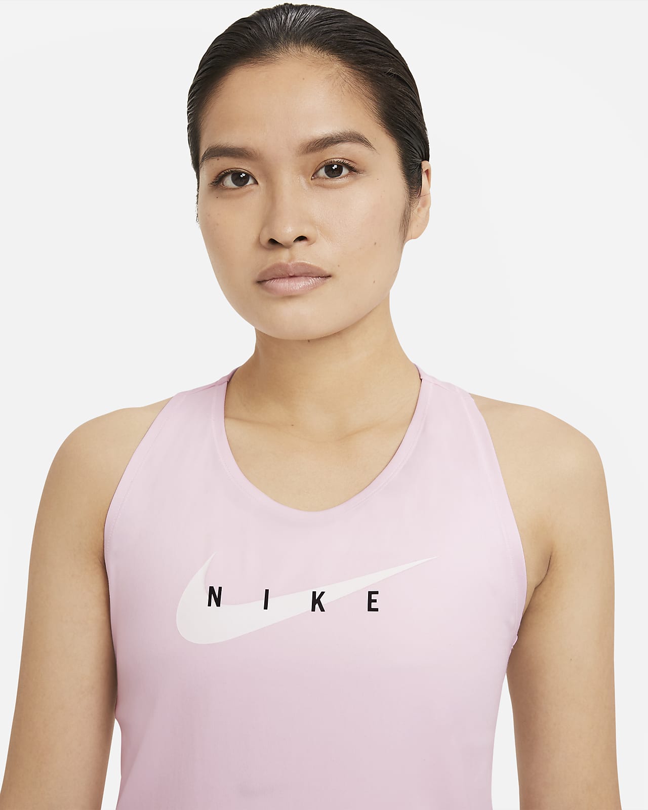 nike women's swoosh running tank top