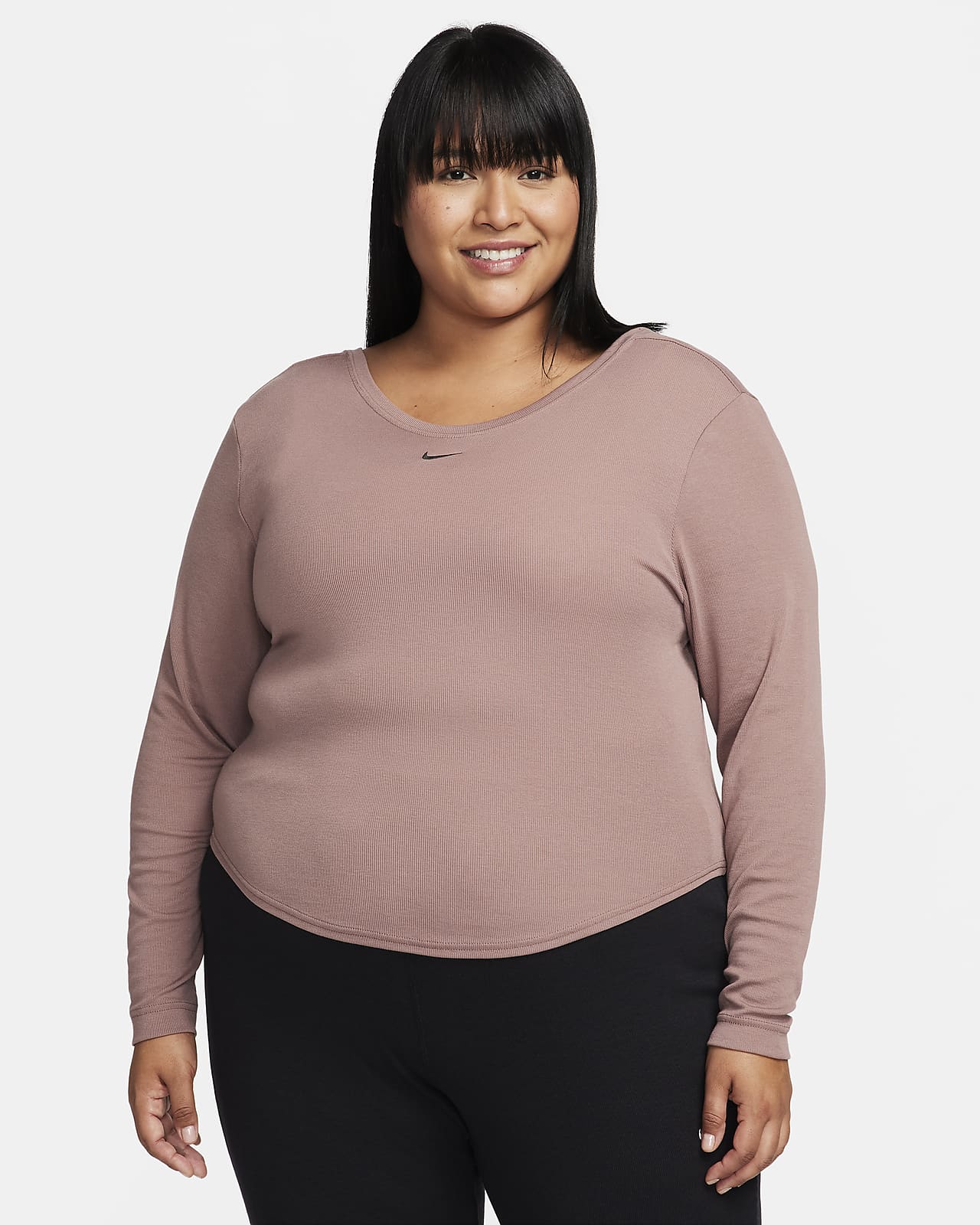 Women's Plus Size Running Tops & T-Shirts. Nike LU