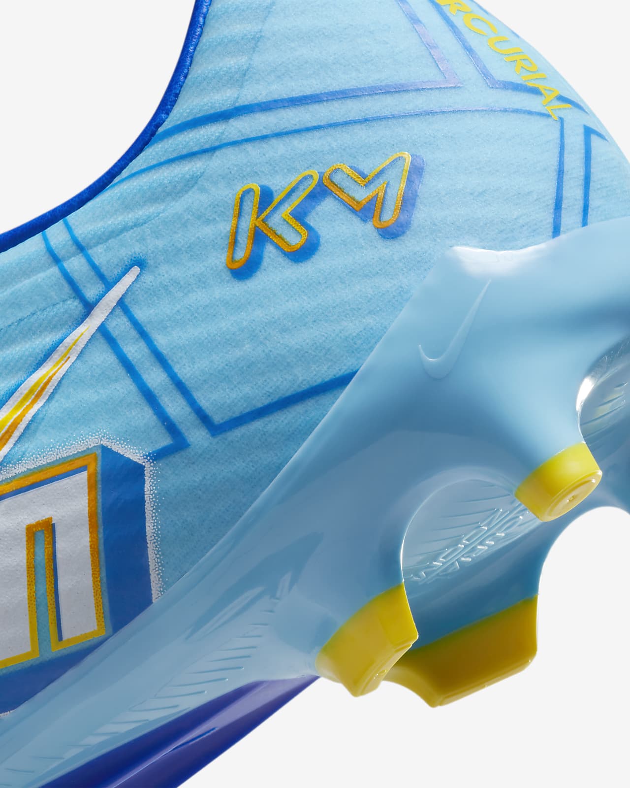 Botas de fútbol Nike Mercurial Vapor 15 Academy MG Mbappé para Niño