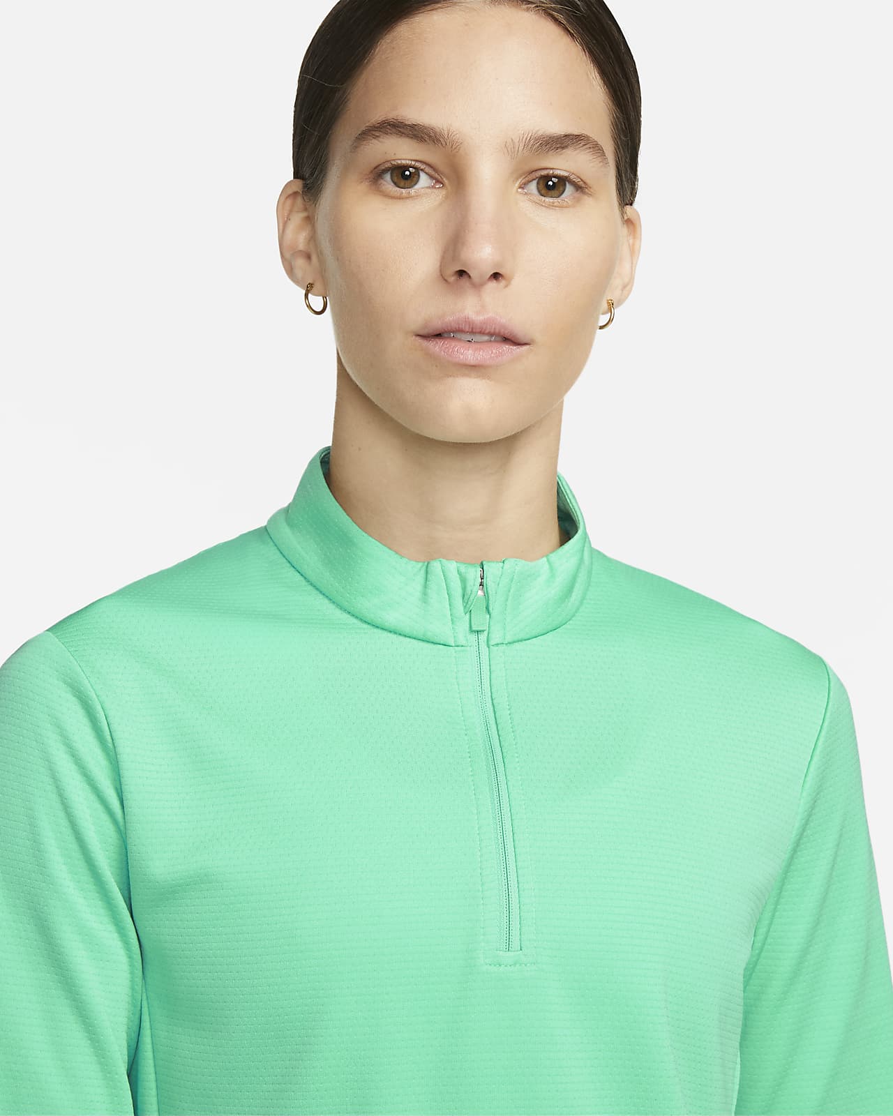 Nike DriFIT UV Victory Women's 1/2Zip Golf Top. Nike BE
