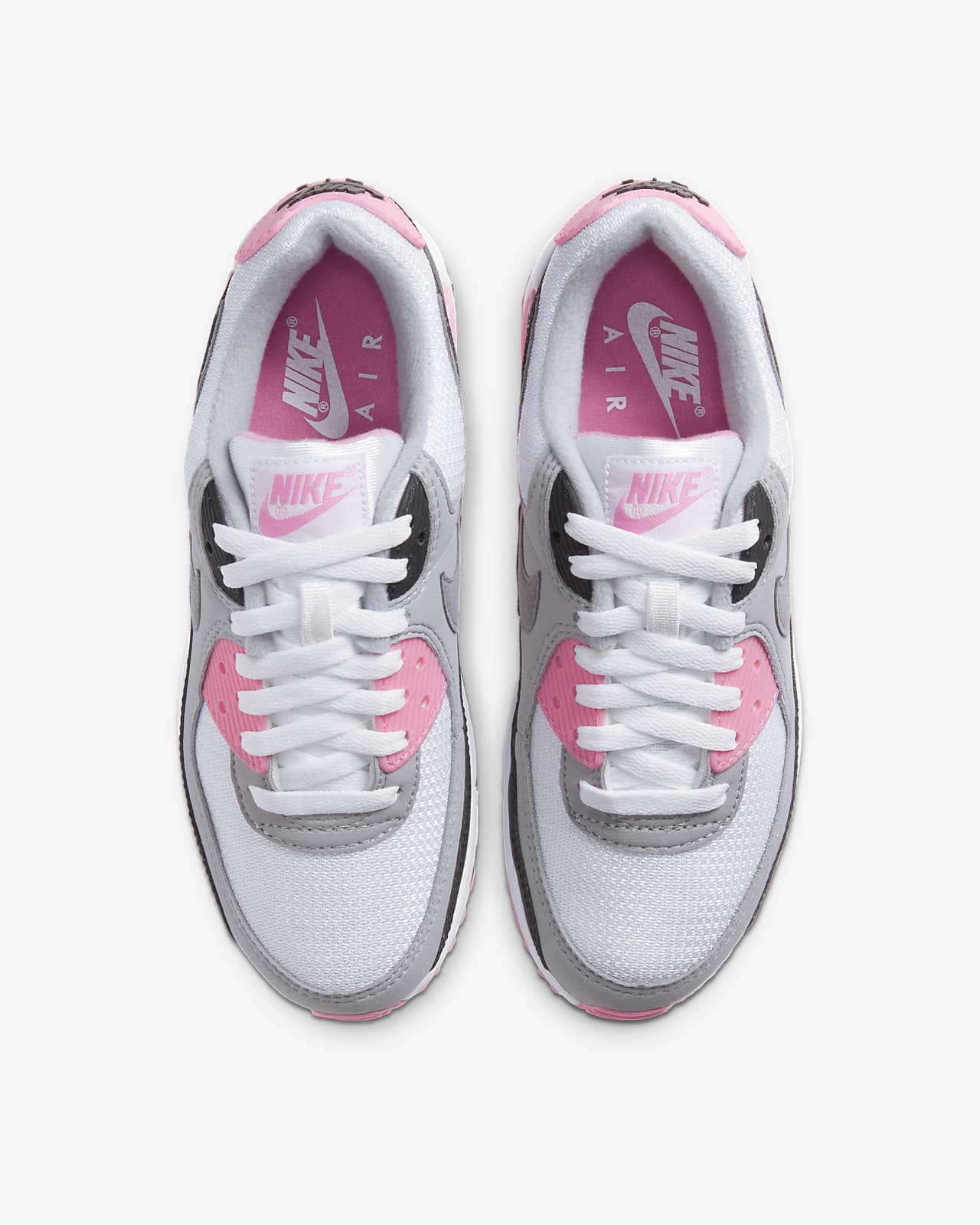 Nike air max shop 90 damen grau pink