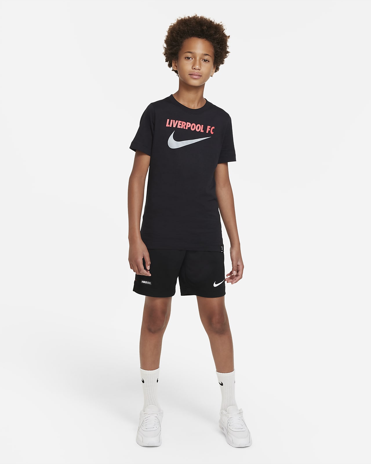 Nike公式 リバプール Fc スウッシュ ジュニア サッカー Tシャツ オンラインストア 通販サイト
