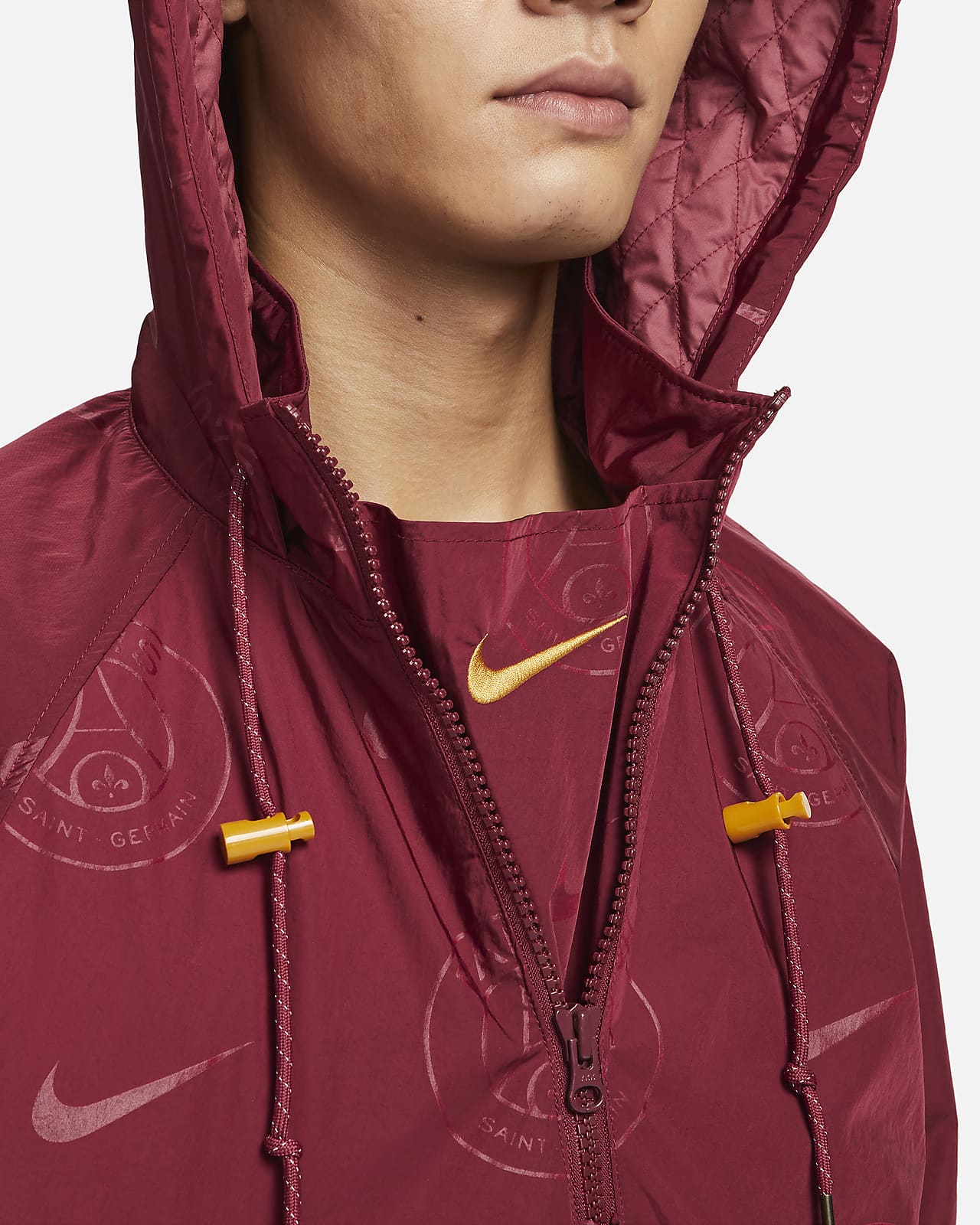 Chaquetas nike hombre sale dorados