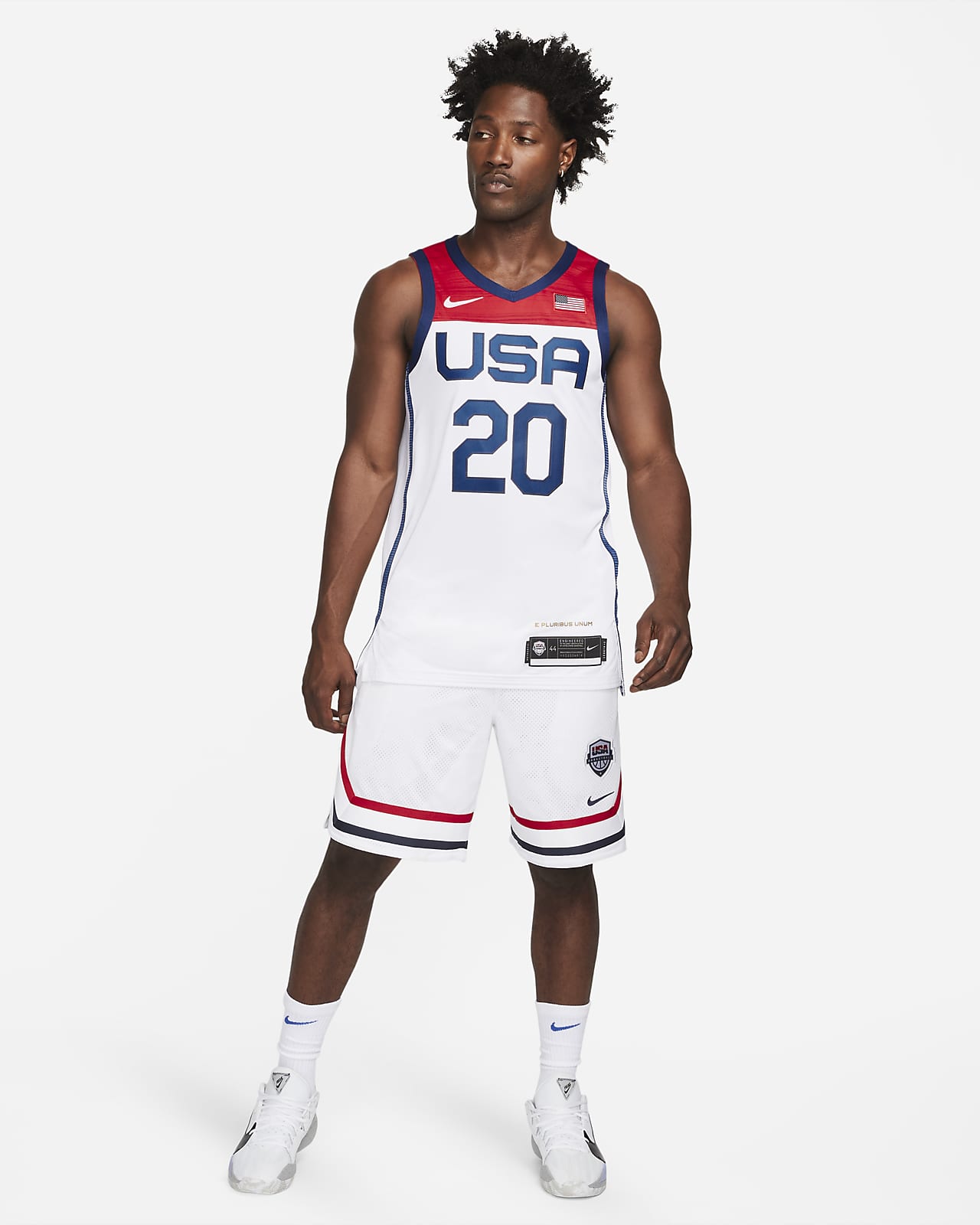 Jersey de básquetbol Nike Team USA local Authentic para hombre. 