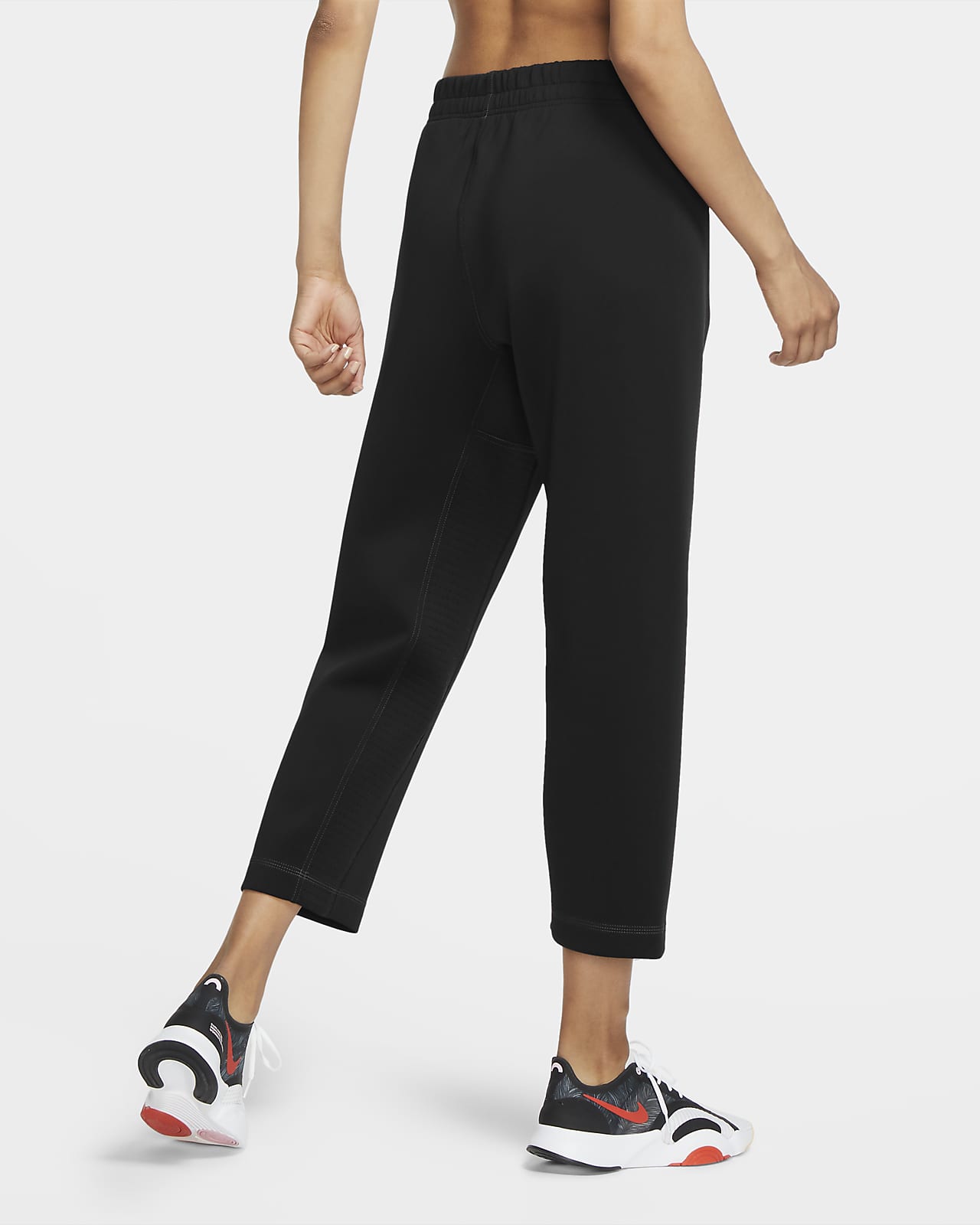 nike pro women's fleece pants