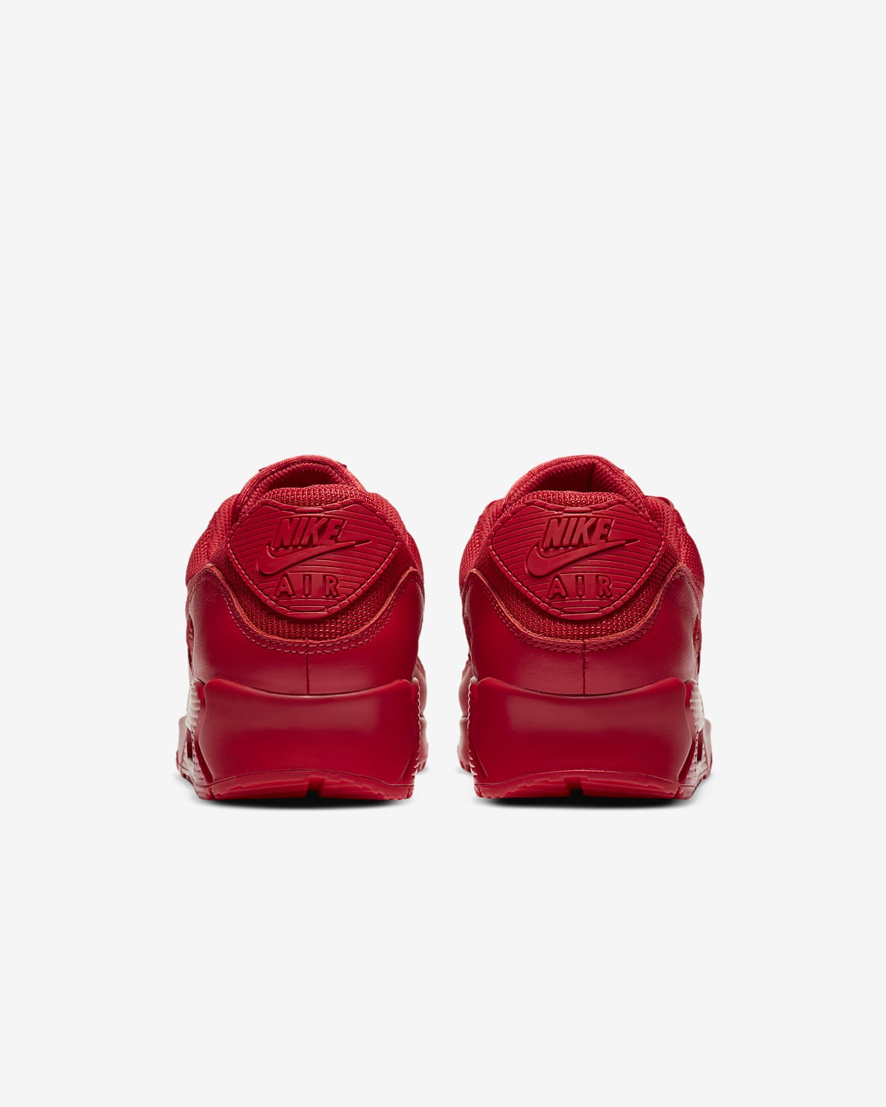 red on red nike air max