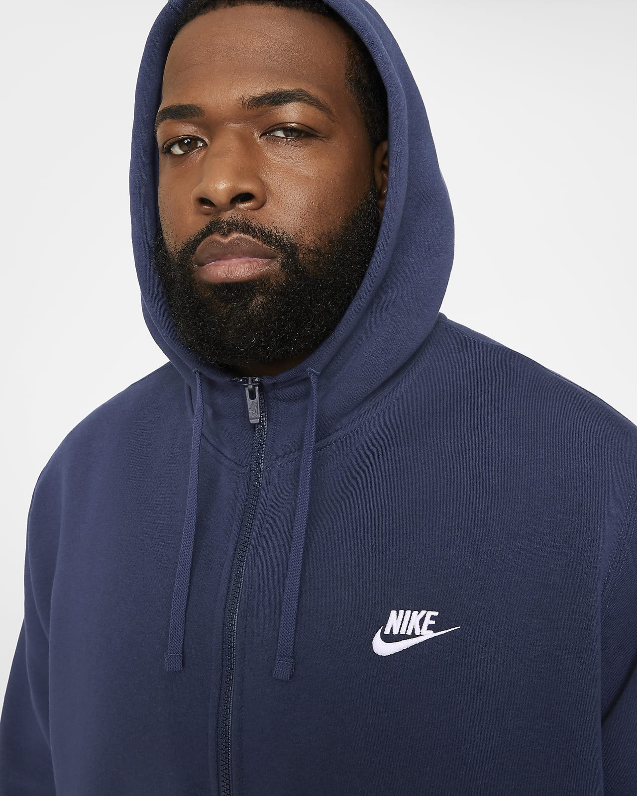 Nike Sportswear Club Fleece Men's Full-Zip Hoodie. 