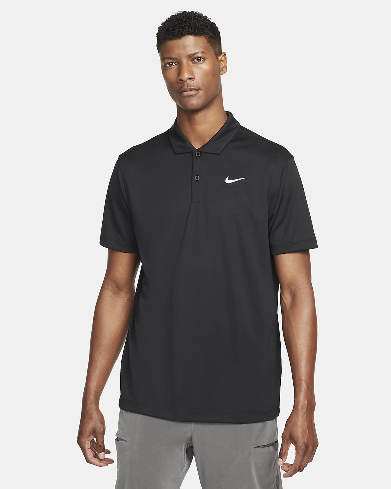 NikeCourt Dri-FIT tennisskjorte til herre