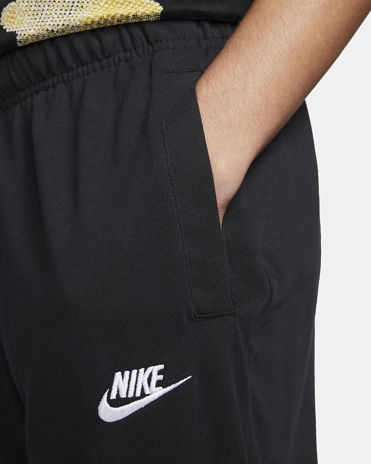 Nike Sportswear Men's Jersey Pants Light Lemon Twist Size Medium DA7162-736