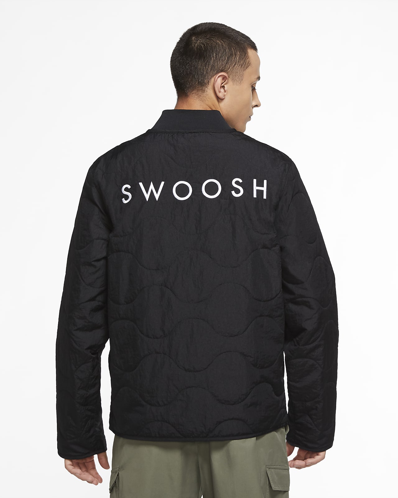 casaco acolchoado nike