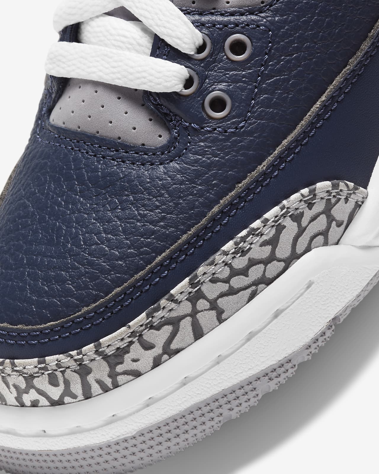 blue and white jordan 3