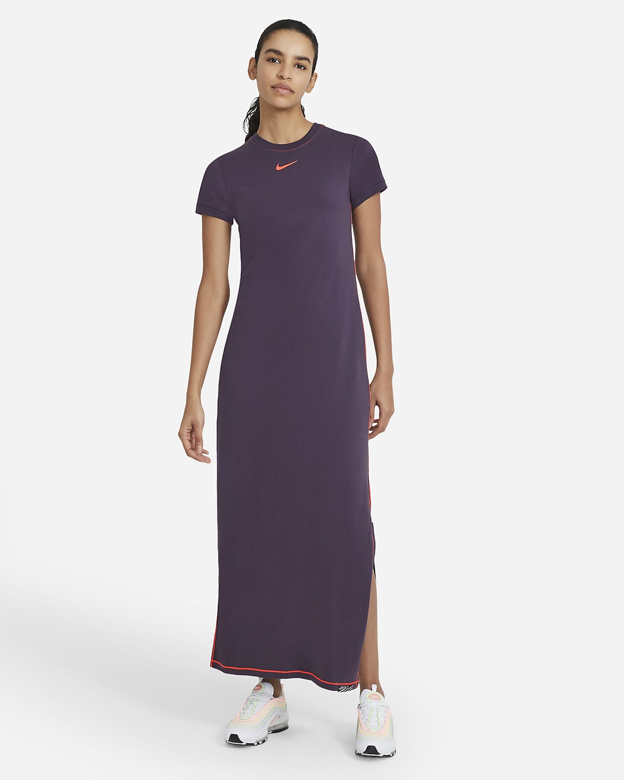 nike purple dress