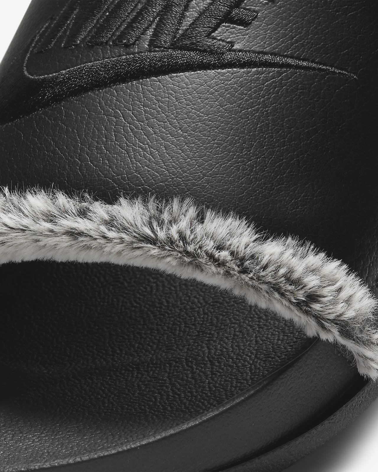 nike leather slides