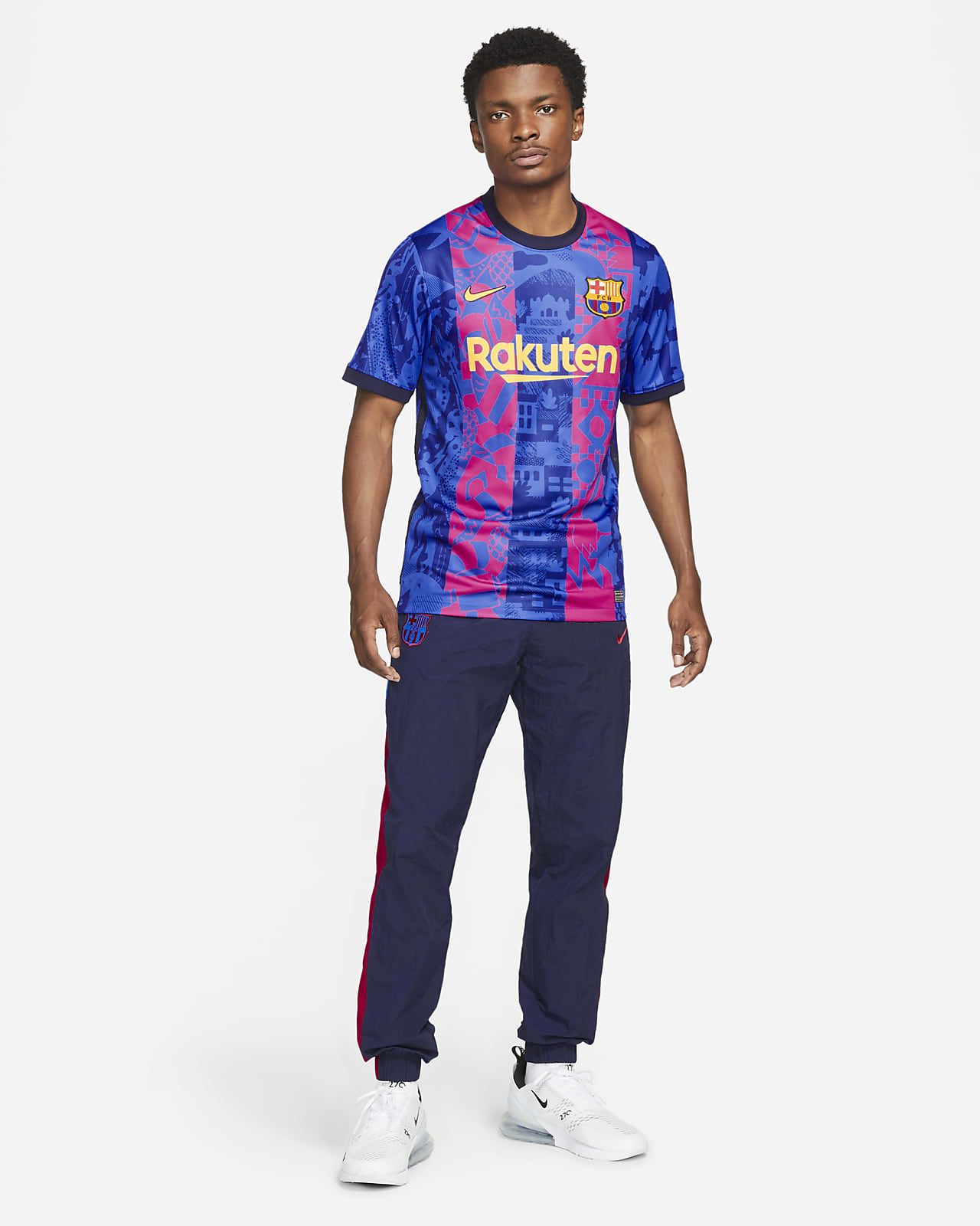 Empuje hacia abajo cerca partido Democrático Tercera equipación Stadium FC Barcelona 2021/22 Camiseta de fútbol Nike  Dri-FIT - Hombre. Nike ES