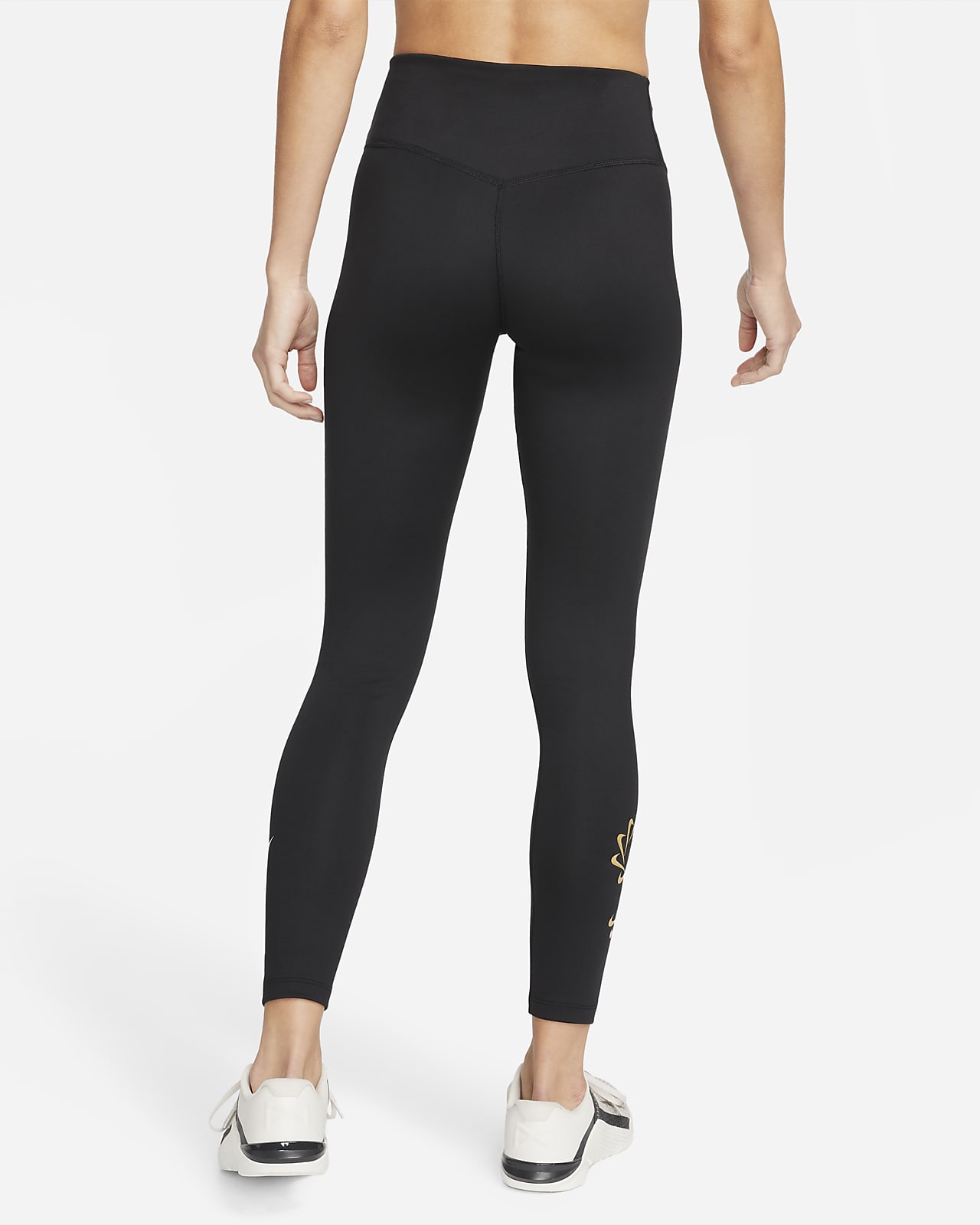 Nike One Therma Fit Women's Tight Size M Long Full Length Leggings  DQ6271-070