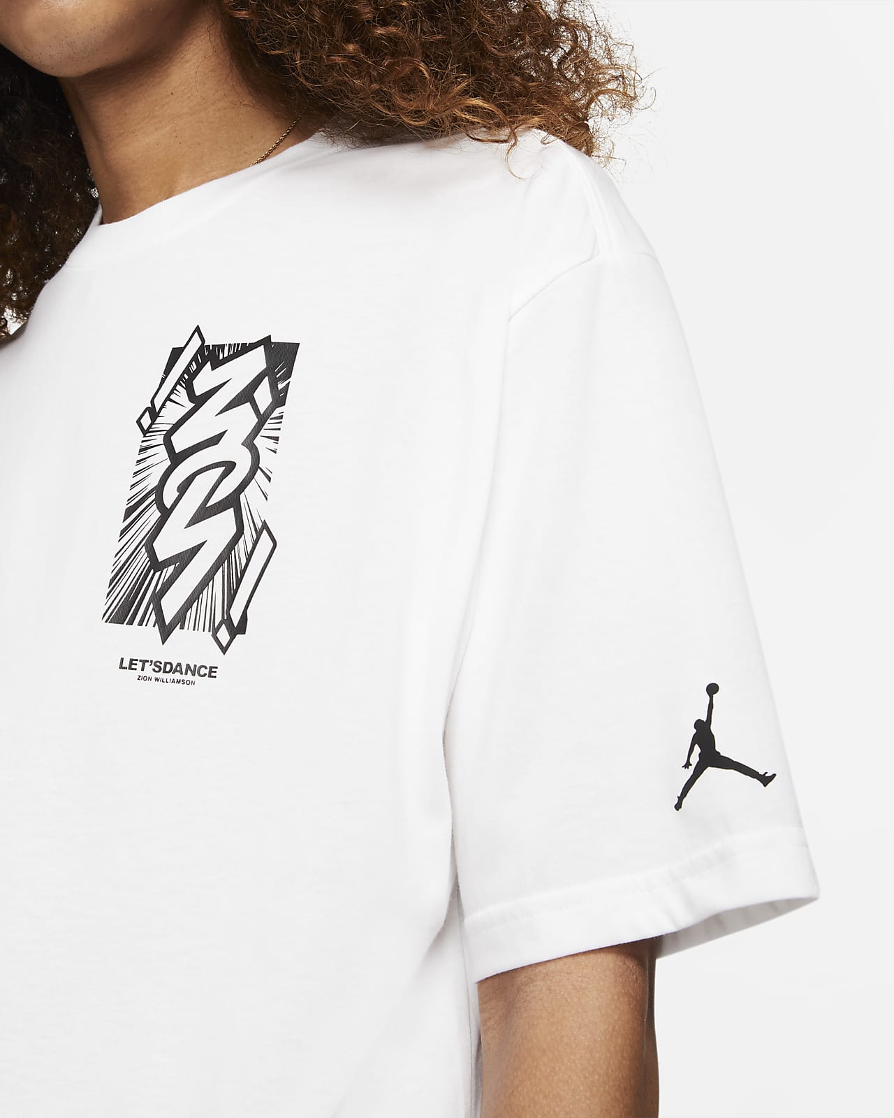 T-shirt a manica corta Jordan Dri-FIT Zion - Uomo. Nike IT