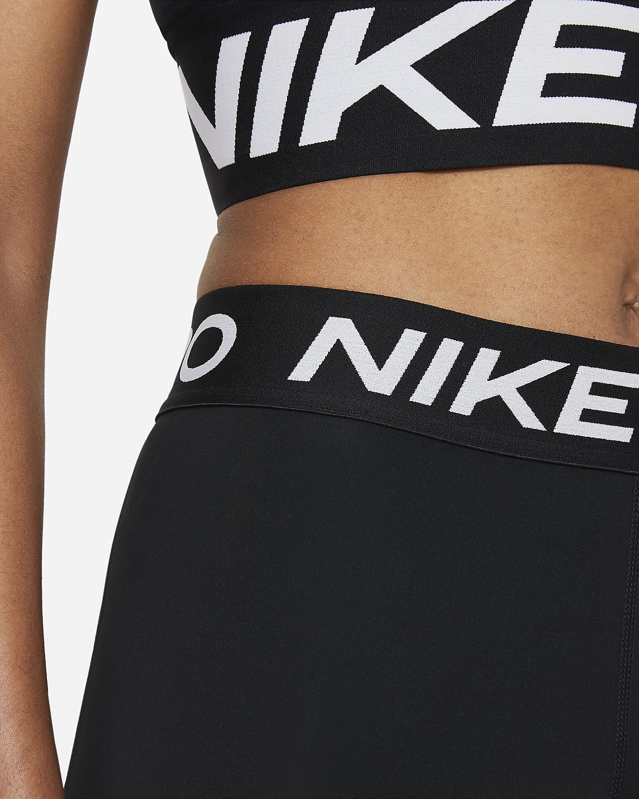 Nike Pro Legging met halfhoge taille voor dames. Nike NL