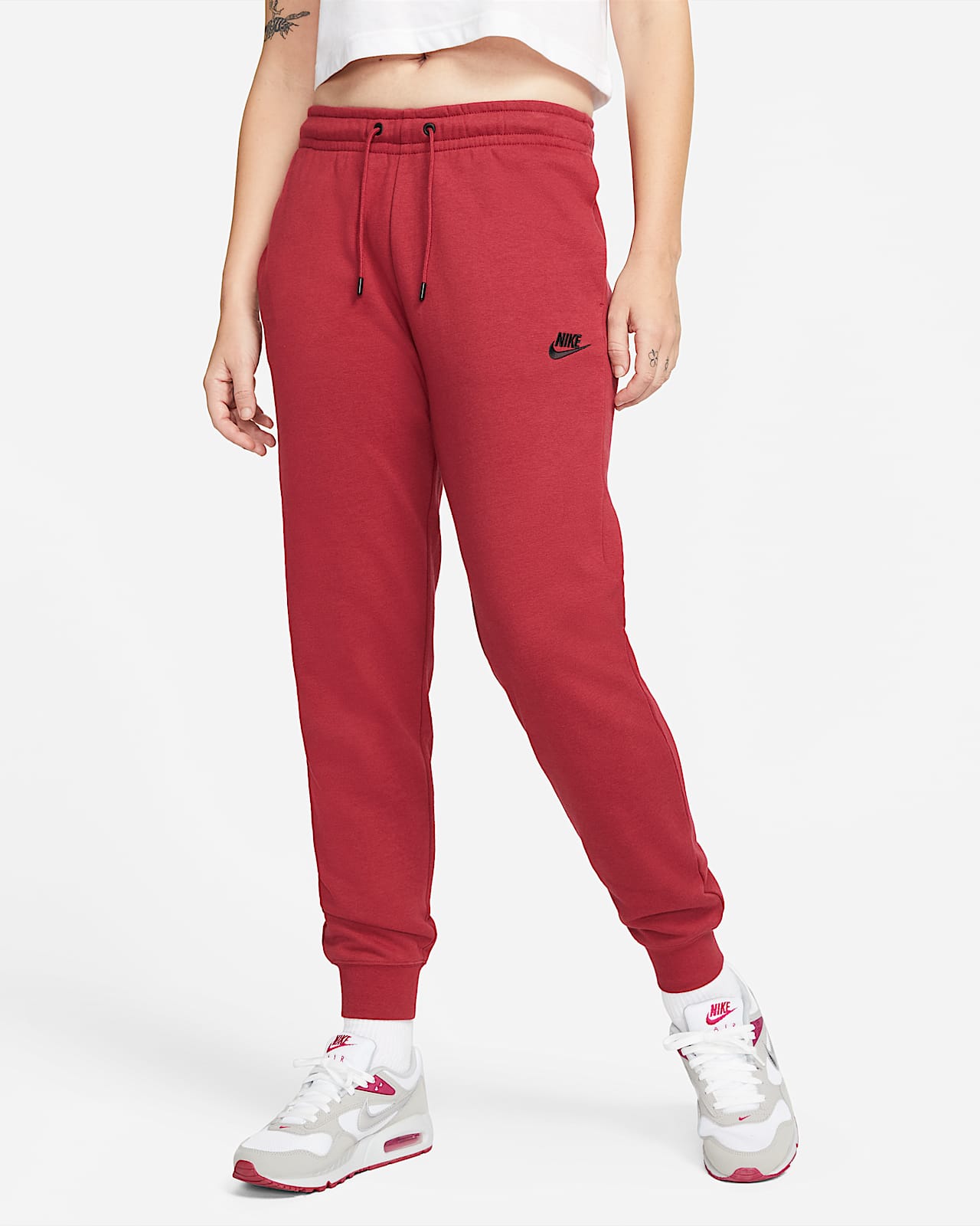 Pantalones de tejido Fleece para mujer Nike Sportswear Essential. Nike.com