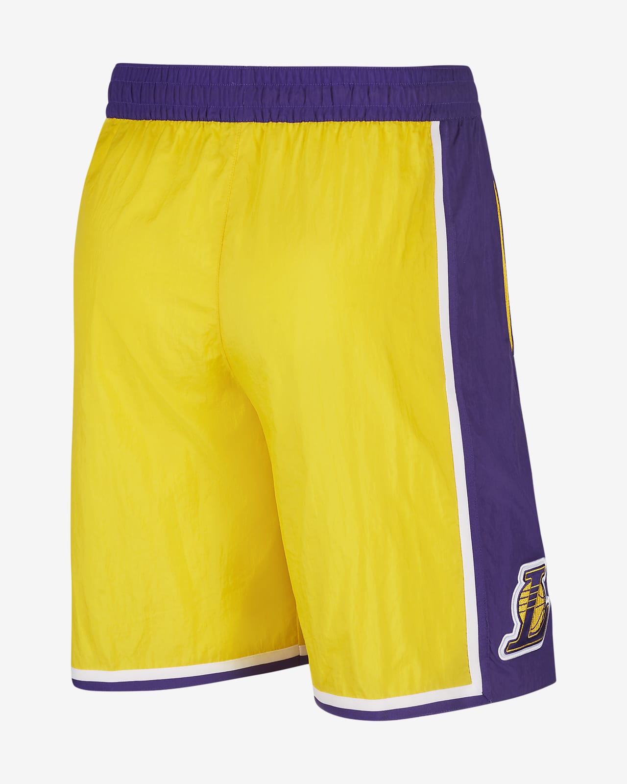 nike nba los angeles lakers swingman shorts