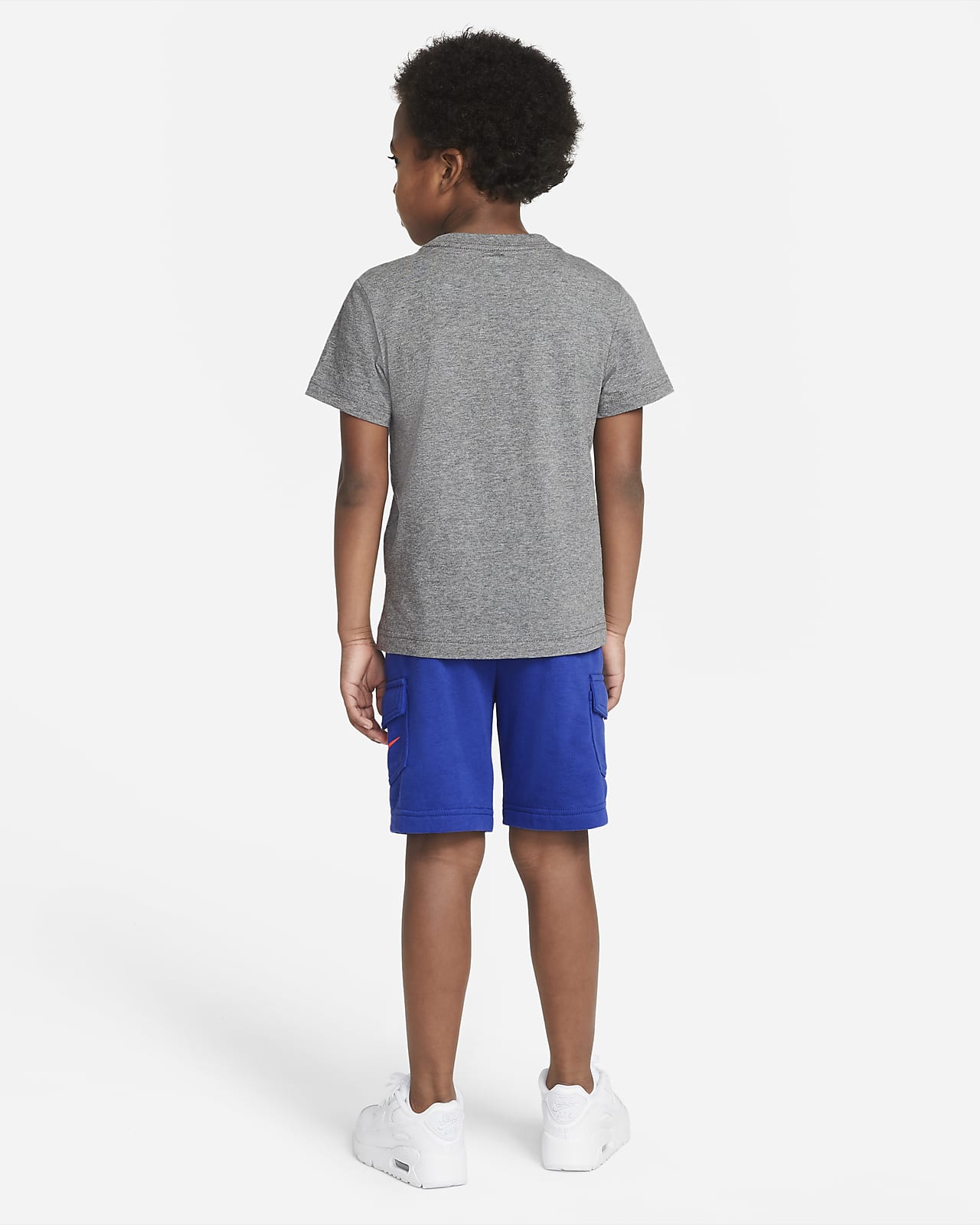 boys nike shorts and tshirt set