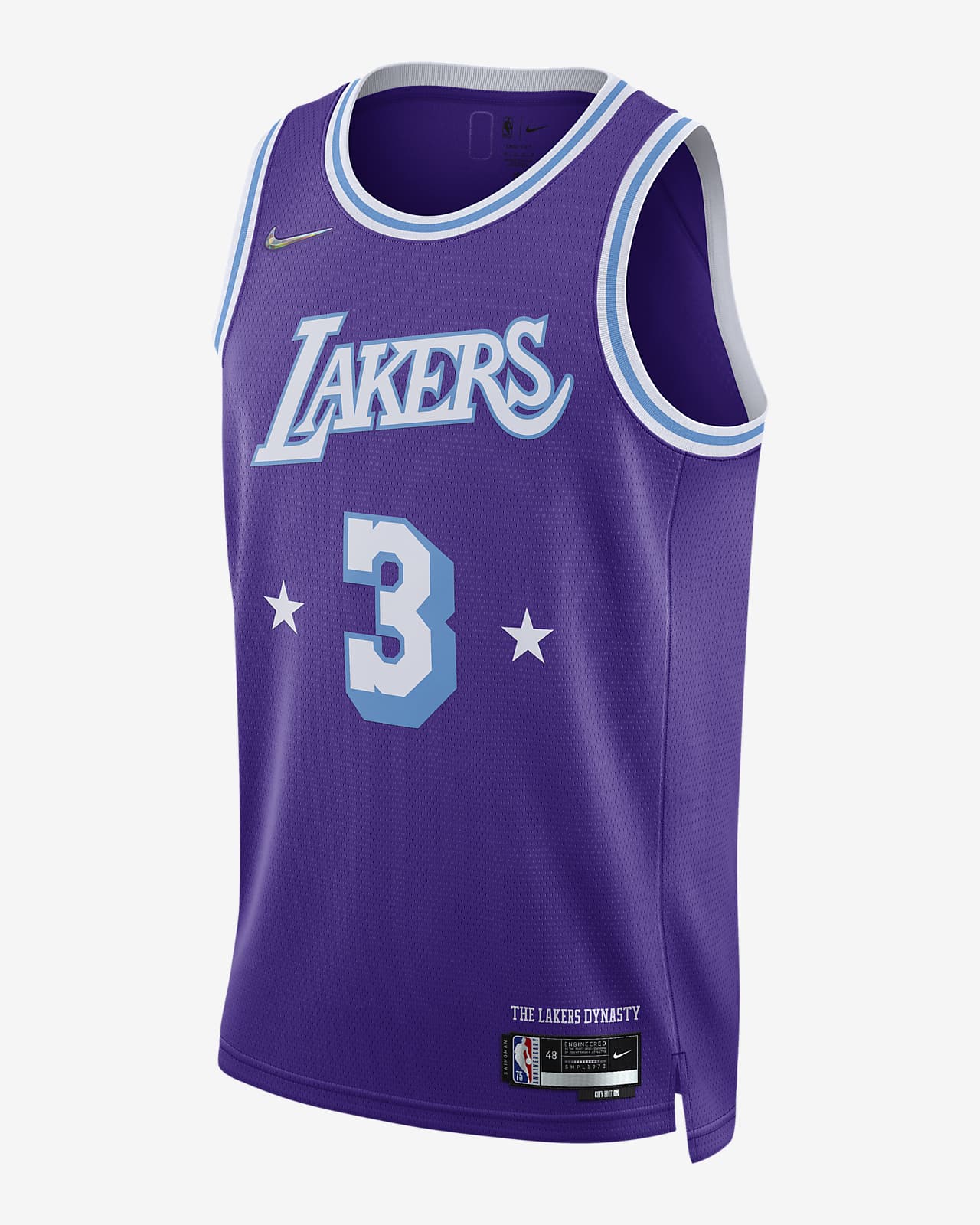 Los Angeles Lakers City Edition Nike Dri-FIT NBA Swingman 球衣