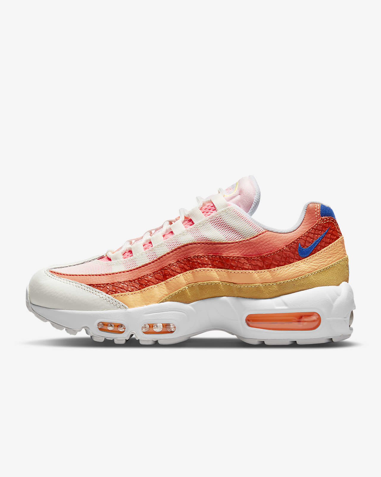Nike Women's Air Max 95 Premium Burnt Orange/Terra Blush - 807443-202 |  Sneaker District