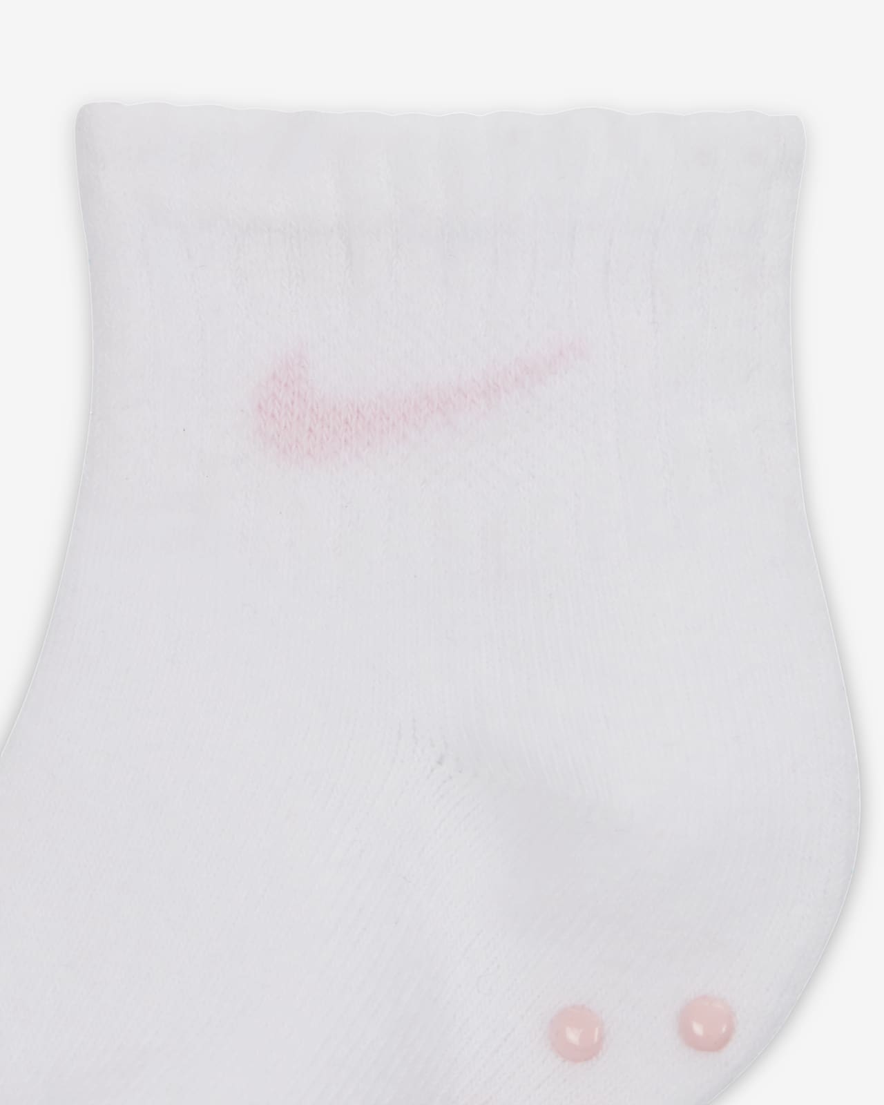 Nike Core Swoosh Baby (6-12M) Gripper Socks Box Set (3 Pairs).