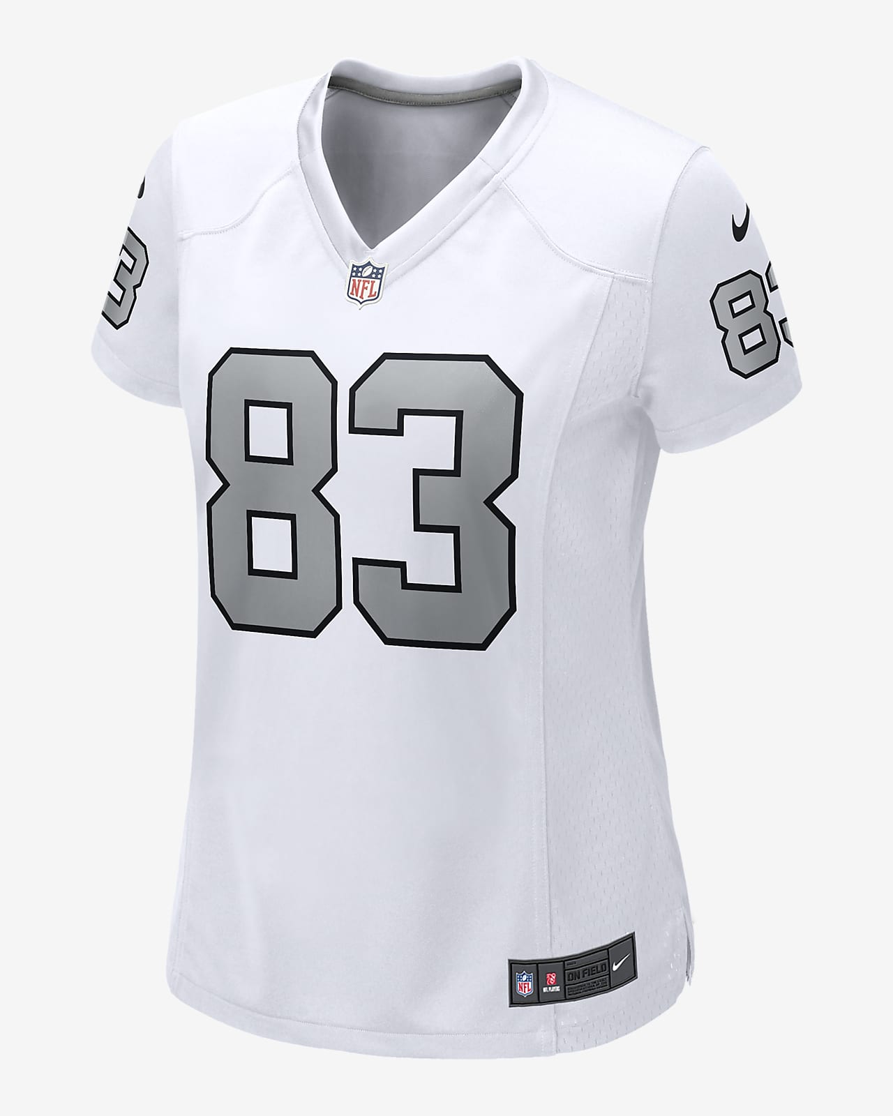 Las Vegas Raiders Nike Atmosphere Jersey - Derek Carr 4 - Grey - Mens