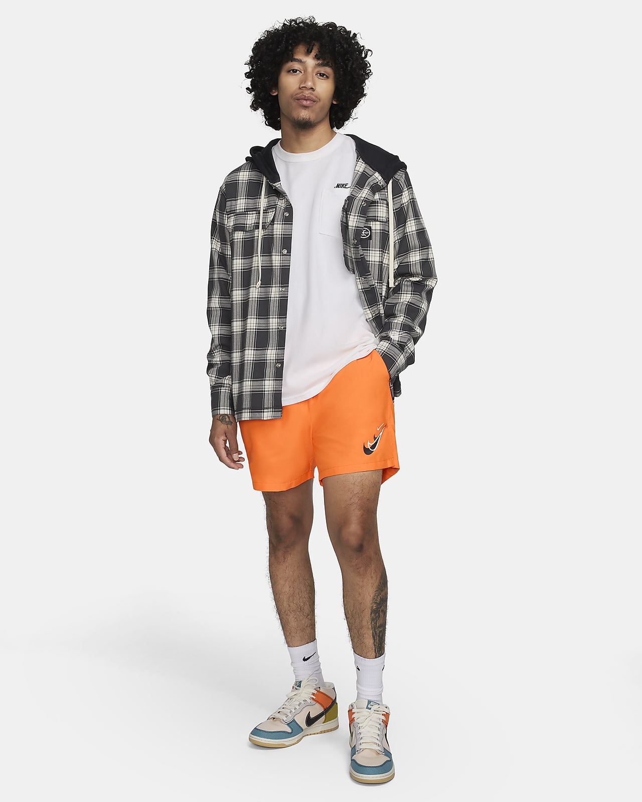 Calções entrançados Nike Sportswear para homem
