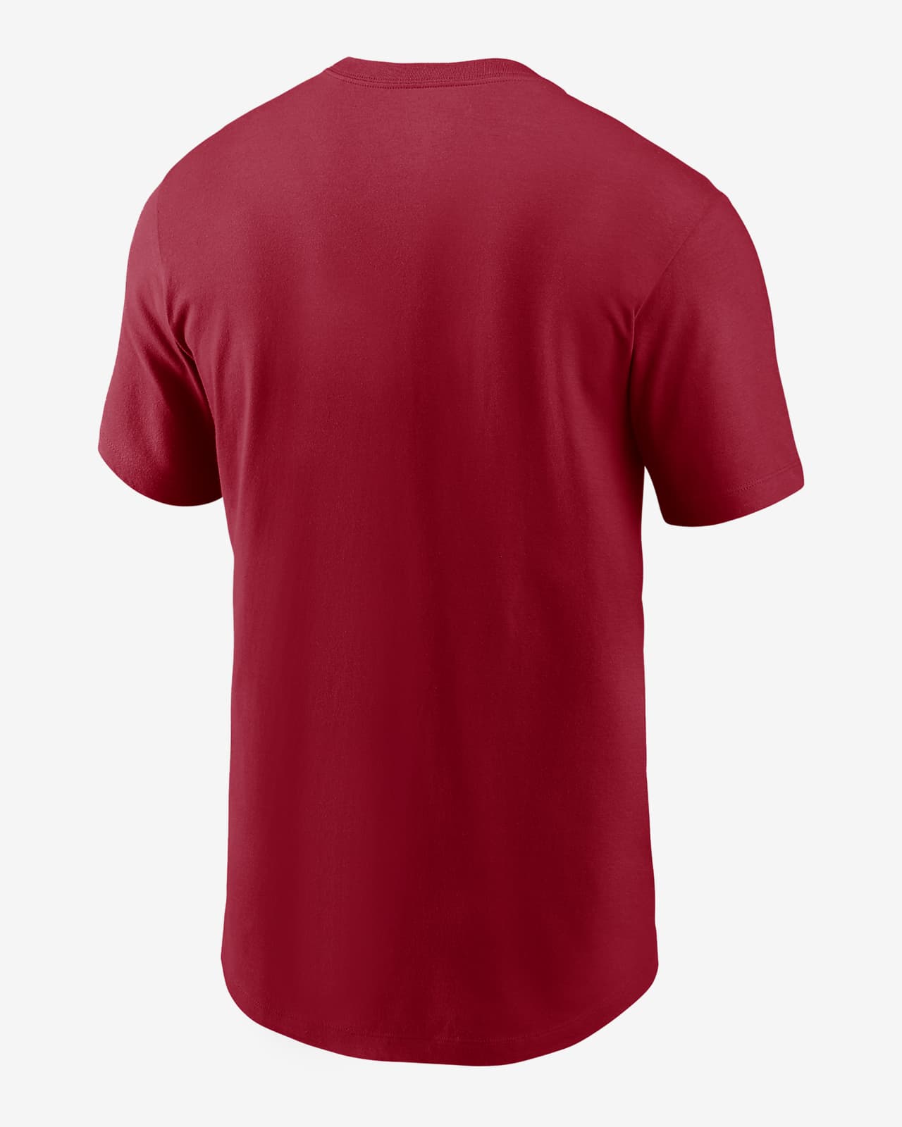 plain red nike shirt