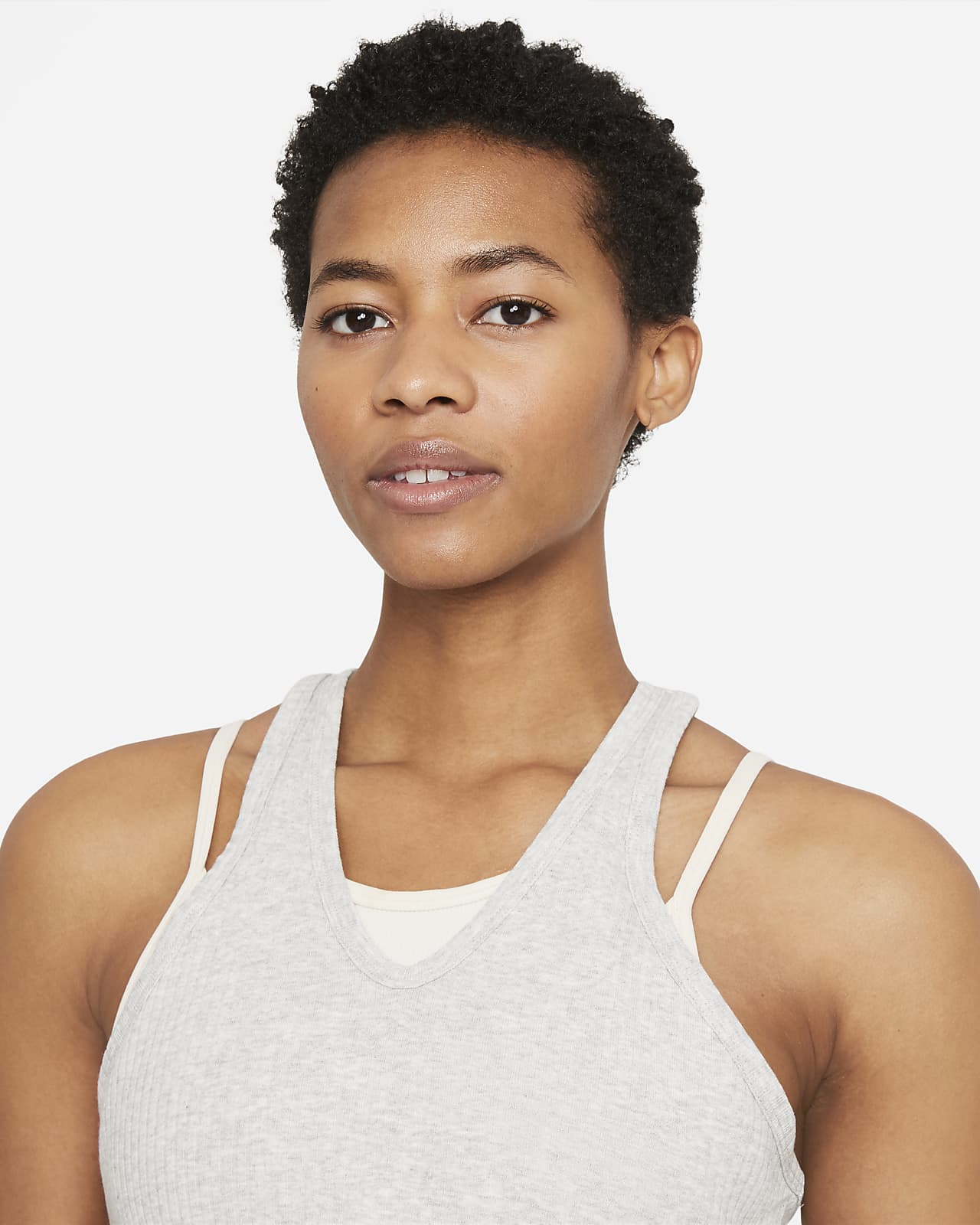 nike ribbed tank
