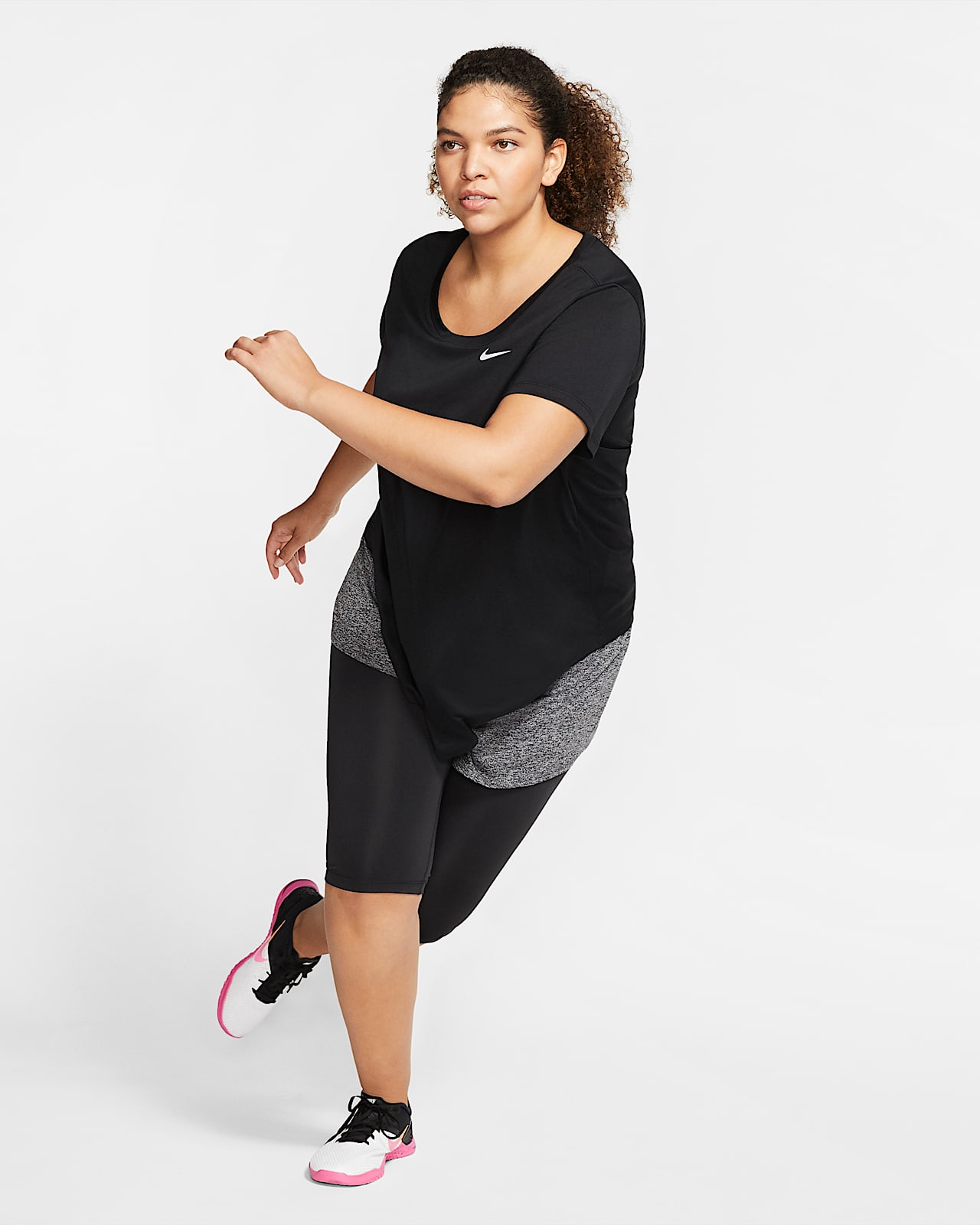 Nike DriFIT Legend Women's Training TShirt (Plus Size). Nike CZ