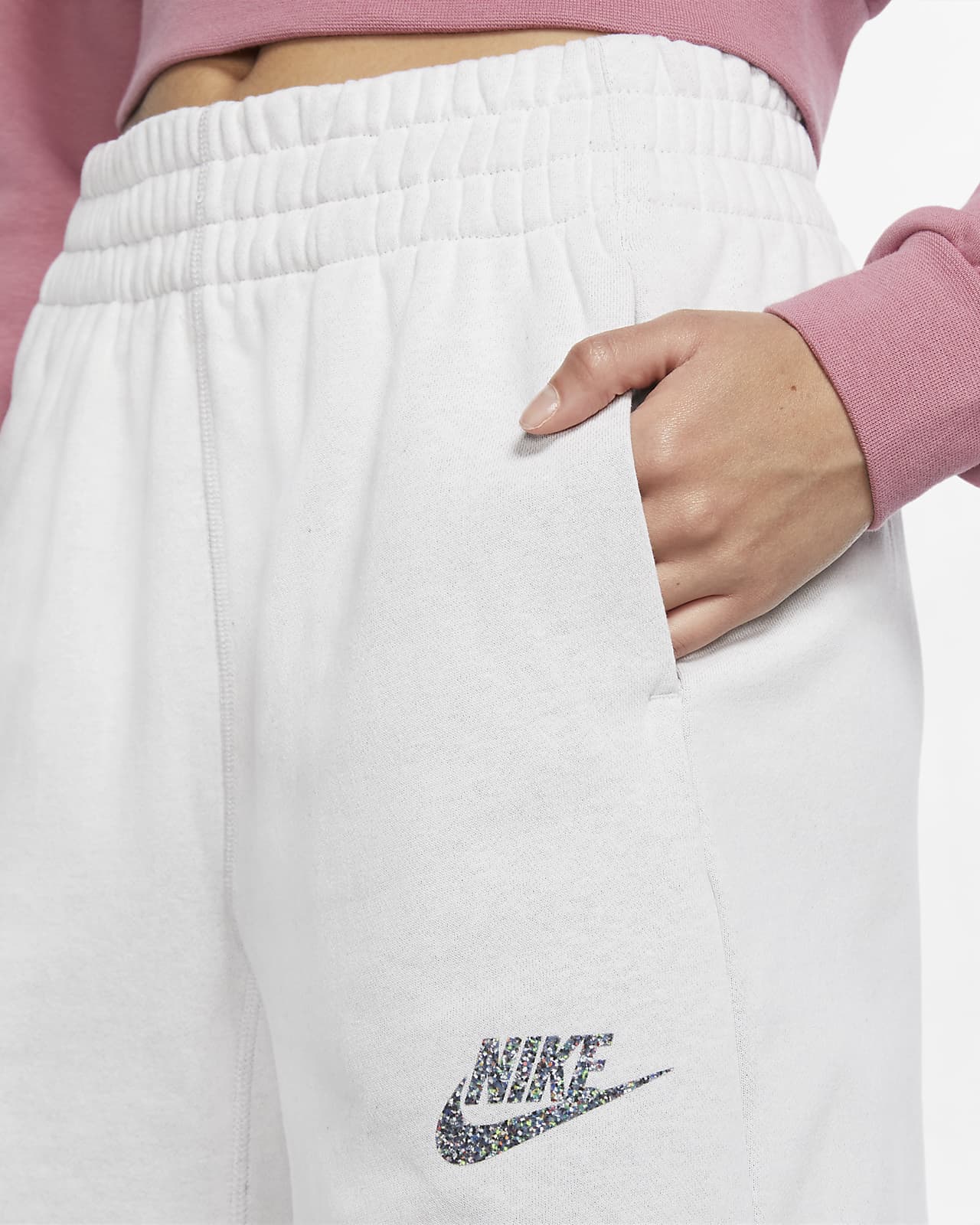 nike womens sweat shorts