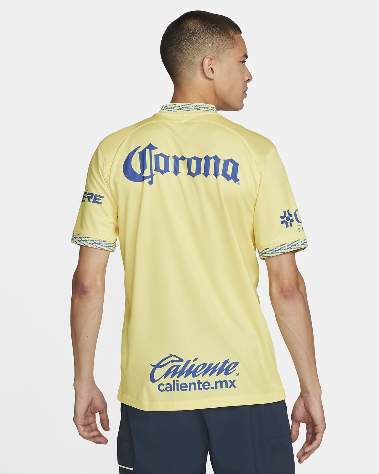 Club América 2022/23 Stadium Home Men's Nike Dri-FIT Soccer Jersey.